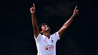 Hasan Mahmud's Hat-Trick Leaves Afghanistan Reeling In Abu Dhabi Test
