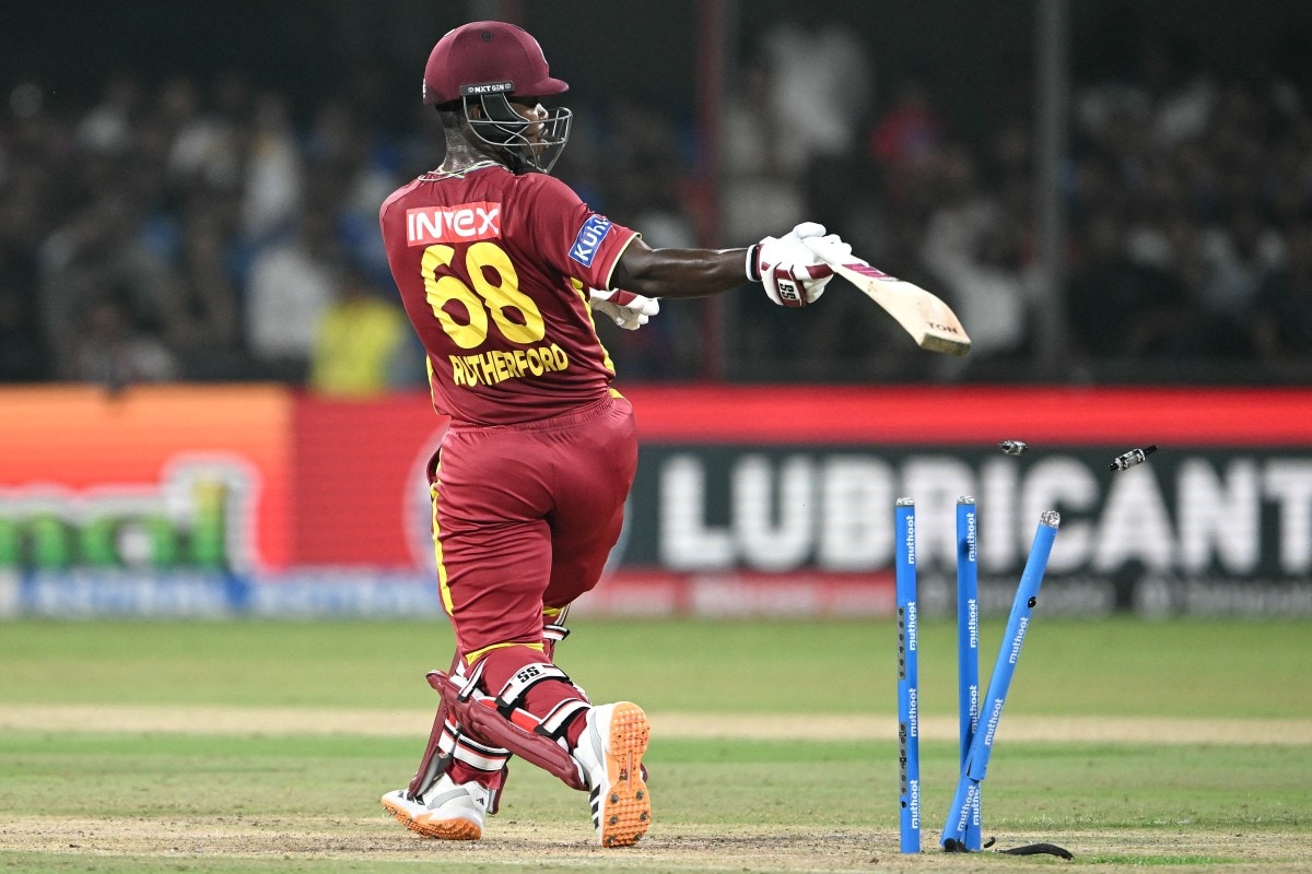 ICC reprimands West Indies’ Powell and Rutherford for separate Code of Conduct breaches vs India