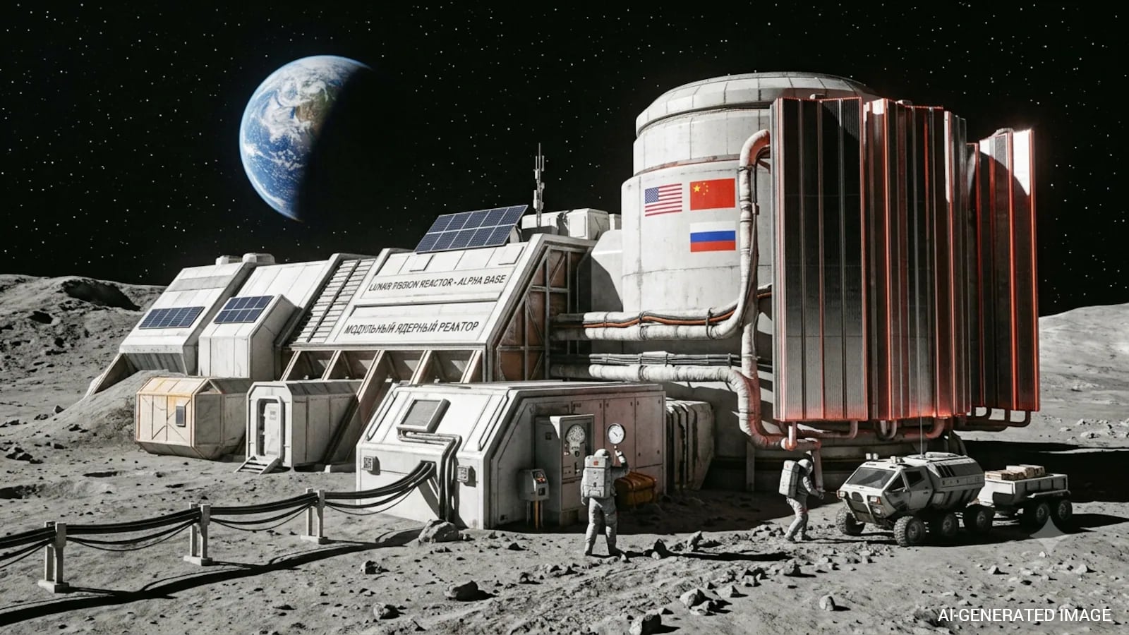 ndtv.com - Siddhi Singh - US, China And Russia Race To Build Nuclear Reactors On The Moon: Report