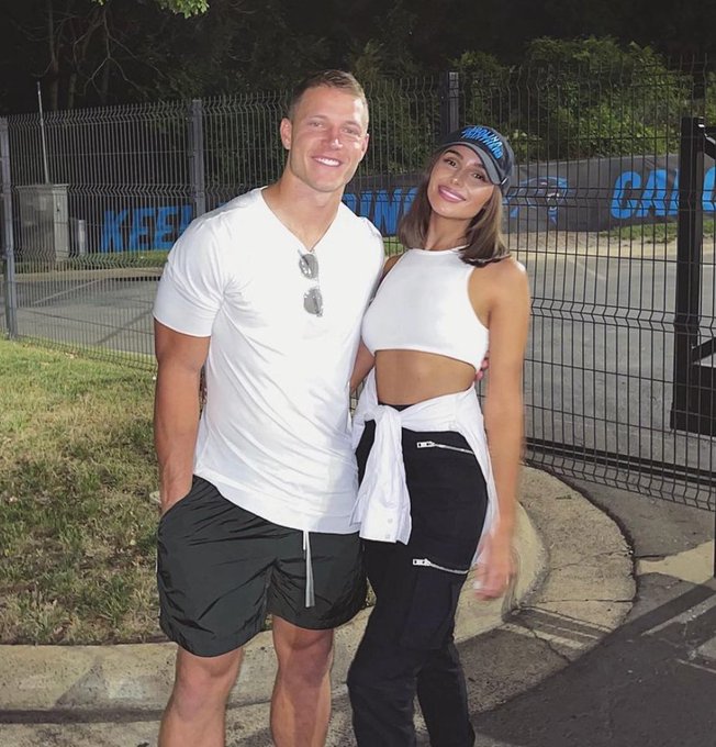 Olivia Culpo Shares A Heartwarming Moment Of Christian McCaffrey