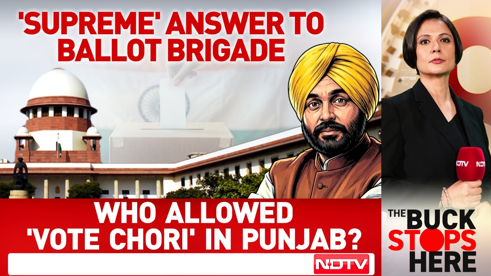 'Supreme' Answer To Ballot Brigade: Who Allowed 'Vote Chori' In Punjab?
