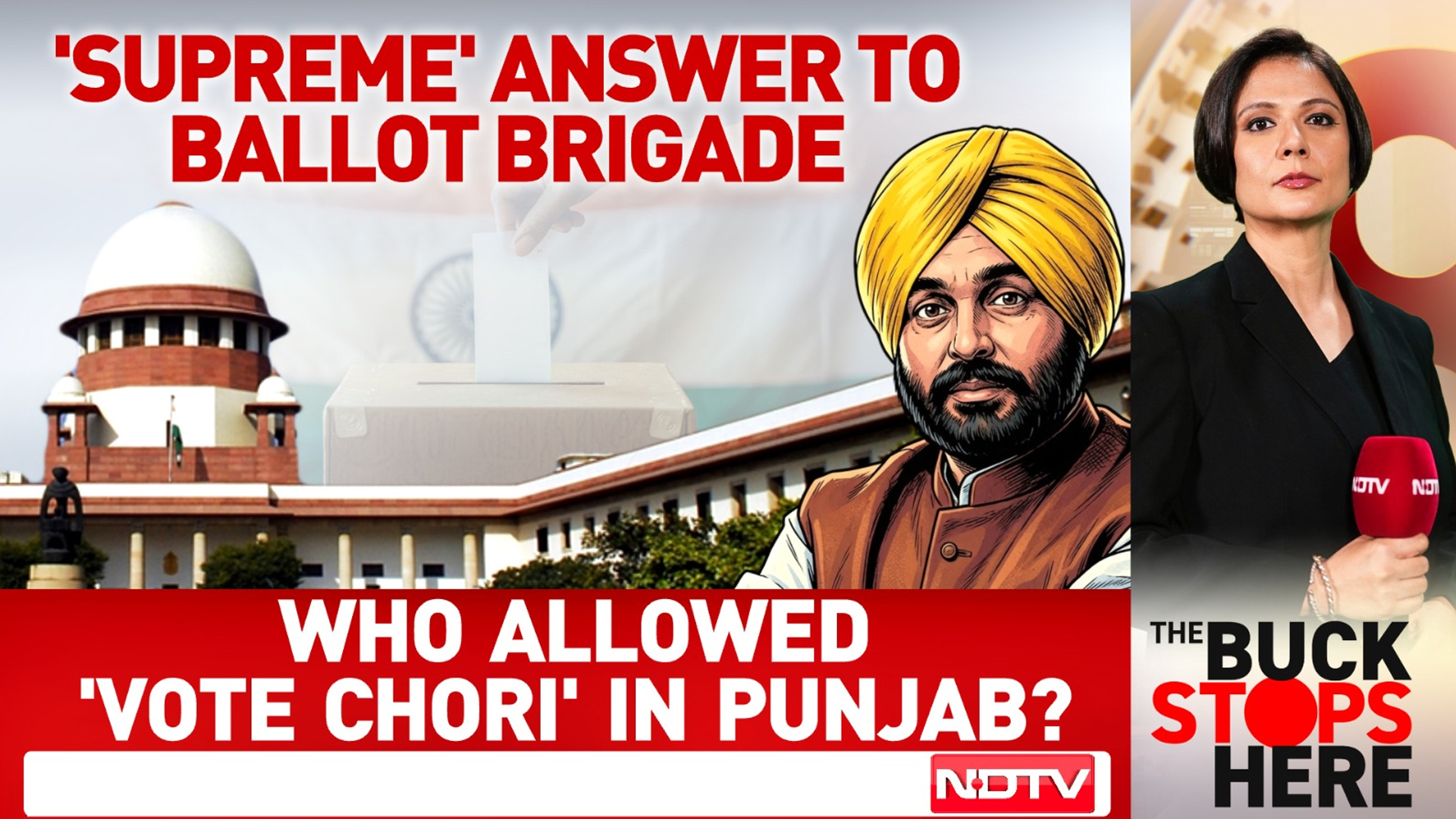 'Supreme' Answer To Ballot Brigade: Who Allowed 'Vote Chori' In Punjab?