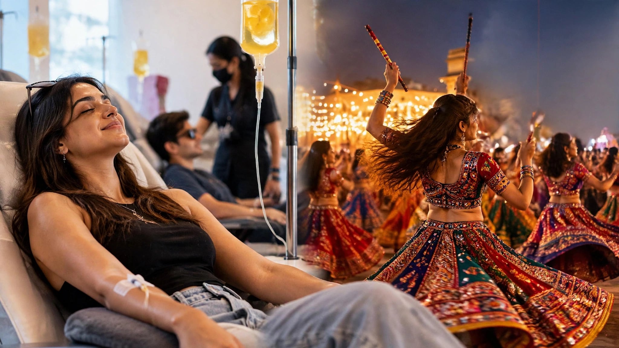 New Navratri Trend? Ahmedabad's Gen Z Is Paying Up To Rs 15,000 For IV Drip