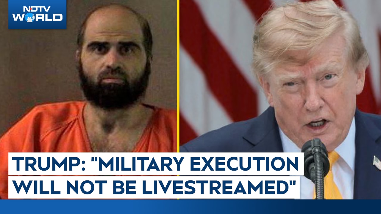 Trump Says Fort Hood Shooter Nidal Hasan's Execution Will Not Be Livestreamed