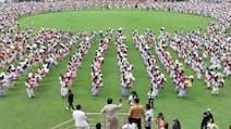 Kolkata's Eden Gardens Echoes With Dhak Beats Ahead Of Mahalaya Celebrations
