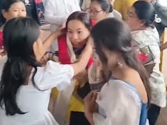 Mirabai Chanu Returns Home To Rousing Welcome, Credits Mother For Standing By Her Throughout Journey
