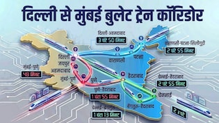 दिल्ली से बुलेट ट्रेन 6-8 घंटे में हैदराबाद, चेन्नई-बेंगलुरू पहुचाएंगी, मुंबई से हाईस्पीड कनेक्टिविटी का प्लान