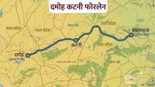 कटनी से प्रयागराज 5 घंटे में, 105 KM फोरलेन को मंजूरी, 2 बड़े एक्सप्रेसवे से कनेक्ट होगा यह हाईवे