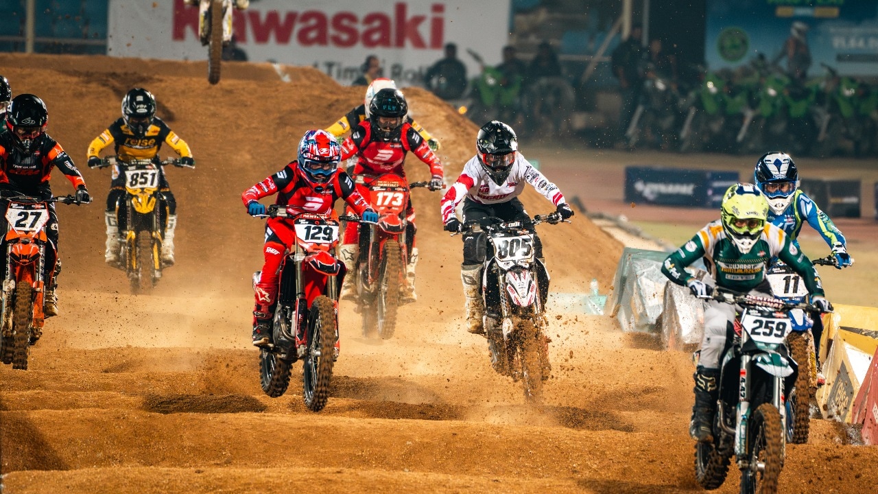 146 Athletes From 21 Countries Line Up For Indian Supercross Racing League Season 3