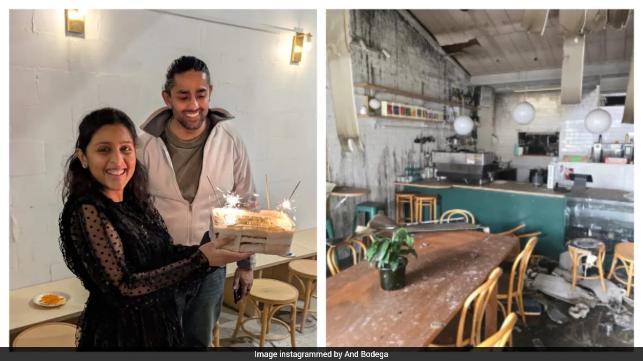 Indian-Origin Couple's Rs 94 Lakh Dream Cafe In Australia Destroyed In Suspected Arson Attack