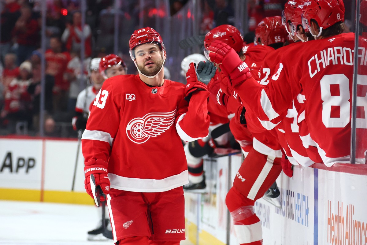 Red Wings Struggle As Kraken Score Three Quick Second-Period Goals