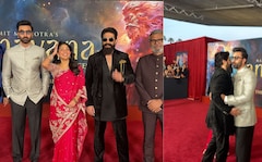<i>Ramayana</i> Los Angeles Show: Yash-Ranbir Hug Each Other On Red Carpet