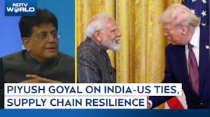 Piyush Goyal On India-US Ties, Global Trade And Supply Chain Resilience