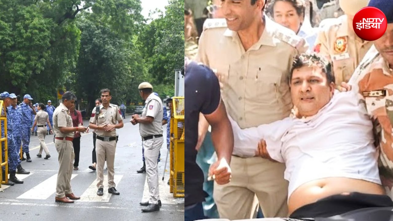 LIVE: हिरासत में लिए गए कई नेता, चप्पे-चप्पे पर पुलिस तैनात... CEC के खिलाफ दिल्ली में प्रोटेस्ट