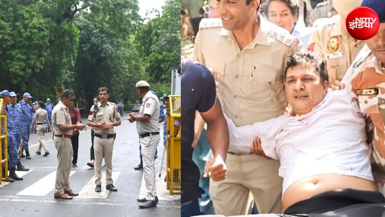 आतिशी, संजय सिंह, सौरभ भारद्वाज समेत 500 लोग हिरासत में, CEC के खिलाफ दिल्ली में प्रोटेस्ट जारी