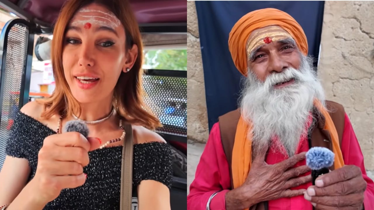 अमेरिका से तीसरी बार बनारस आई यूट्यूबर, बोली- 'इसने मेरा सारा घमंड तोड़ दिया'