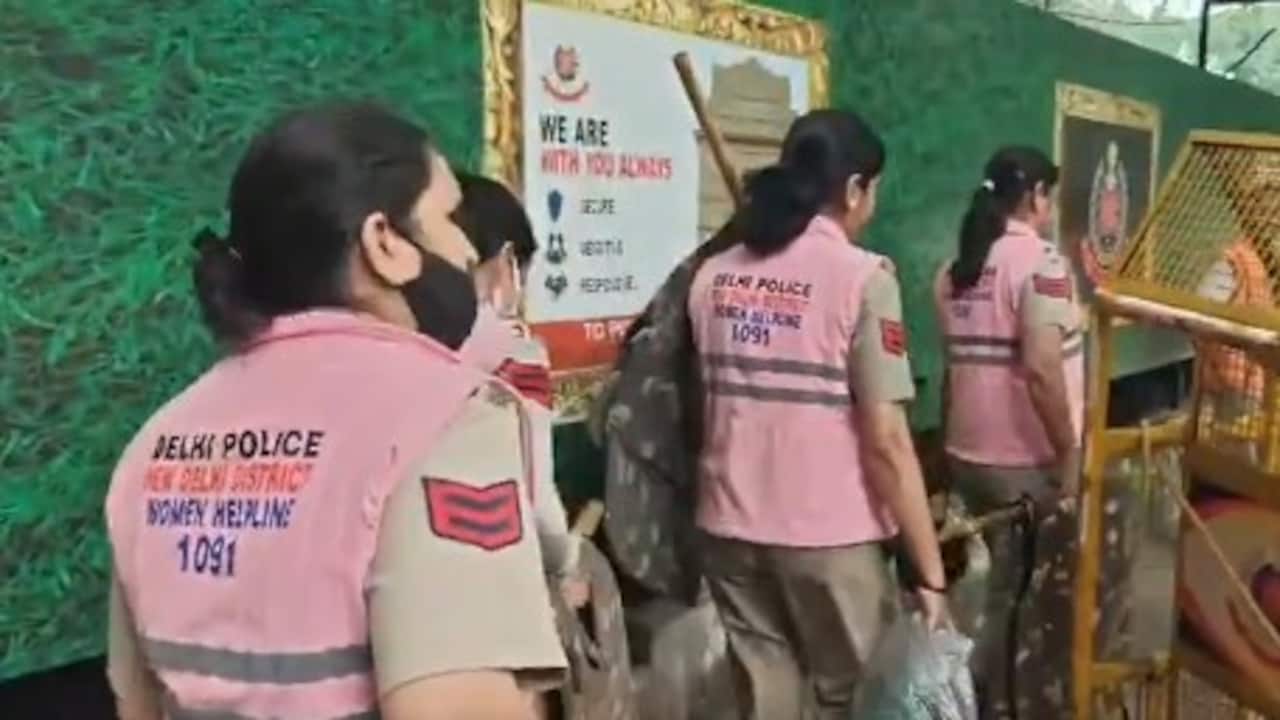Pink Force, Body Cameras Key Part Of Delhi's Security Amid CJP Protests