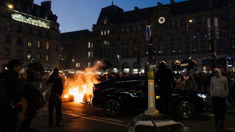 France Seeks To Curb Unrest As Protest Violence Hits Europe