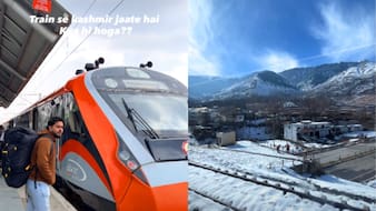 Vande Bharat Cuts Through Kashmir, Internet Calls It 'Mini Switzerland'