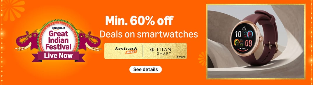 Great Indian Festival 2026: 5 Best Smartwatches to Upgrade Your Collection This Diwali 