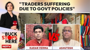 "Traders Suffering Due To Govt Policies": Ashutosh vs Karan Verma In Heated Debate