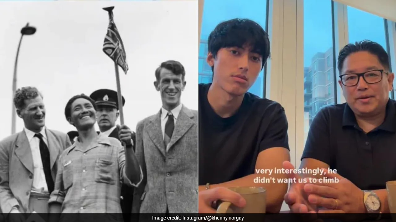 Tenzing Norgay Didn't Want His Kids To Climb Mountains, Says Youngest Son