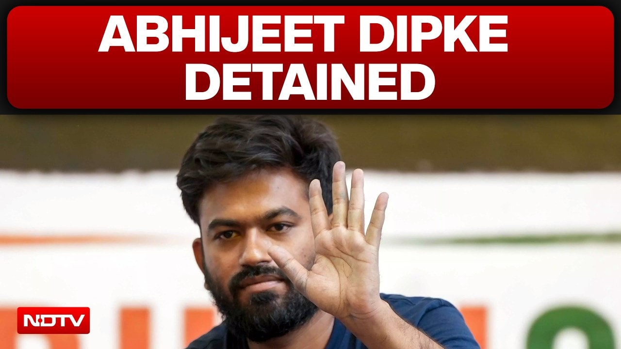 Abhijeet Dipke Detained By Delhi Police Ahead Of CJP's National Flag March