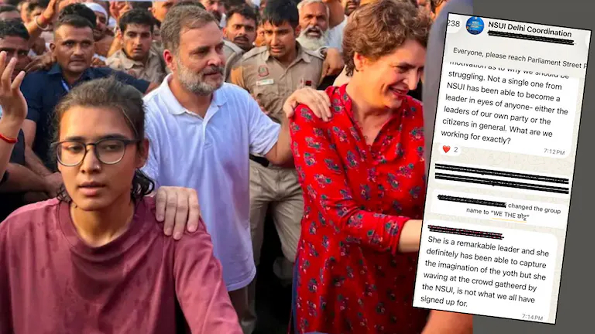 'We The Chhotu': Congress Wing's Reaction To Neha Bora's Centrality At Rahul Gandhi Events