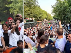 Meet Jannat Bishnoi, Young Face Beside Rahul Gandhi At Supreme Court March