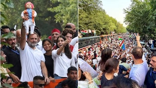 Meet Jannat Bishnoi, Young Face Beside Rahul Gandhi At Supreme Court March
