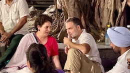 Rahul And Priyanka Gandhi's Surprise Sit-In At Akashvani Bhawan Stings INDIA Bloc Partners