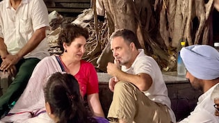 Rahul And Priyanka Gandhi's Surprise Sit-In At Akashvani Bhawan Stings INDIA Bloc Partners