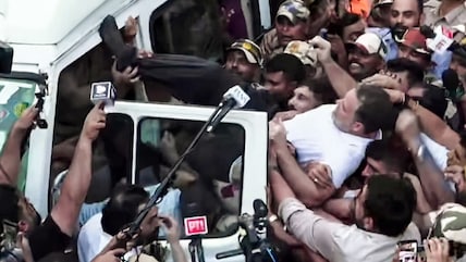 Rahul, Priyanka Gandhi Detained, Then A Puncture Twist Before Release