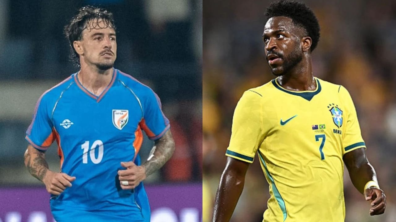India vs Brazil Football LIVE: पहली बार आमने-सामने भारत-ब्राजील, साल्ट लेक में इतिहास रचने उतरी टीम इंडिया