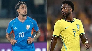 India vs Brazil Football LIVE: भारत की एक गलती और ब्राजील ने ठोक दिया तीसरा गोल, साल्ट लेक में पसरा सन्नाटा