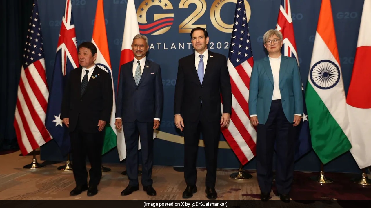 At Quad Meet, S Jaishankar Highlights Importance Of "Maintaining Stability"