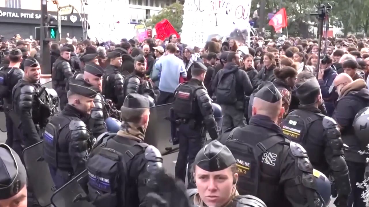 Paris Braces For Fresh Protests; 70,000 Security Personnel Deployed
