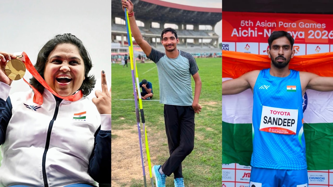 Asian Para Games 2026 Day 5 LIVE Updates: 3 World Records Shattered, India Breach 100-Medal Mark