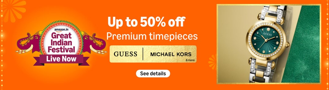 Great Indian Festival 2026: Top 5 Premium Watches For Women To Shop On Amazon Great Indian Festival 2026: Top 5 Premium Watches For Women To Shop On Amazon
