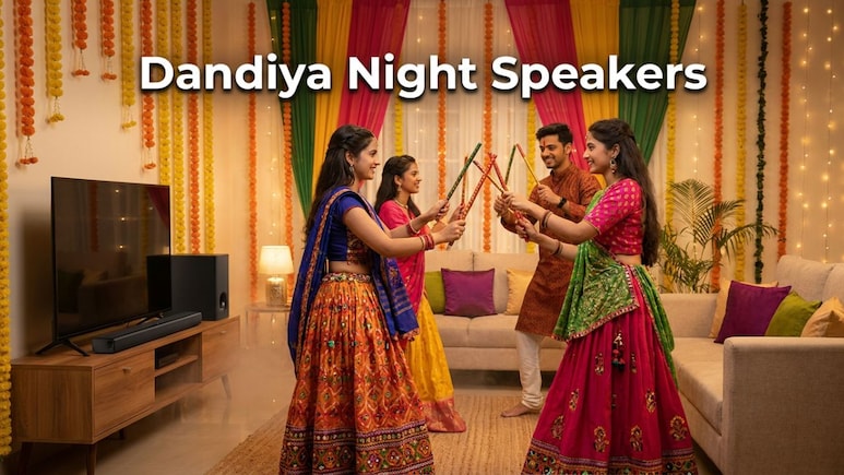 डांडिया नाइट के लिए बेस्ट हैं साउंडबार और स्पीकर, Amazon Great Indian Festival से आज ही खरीदें