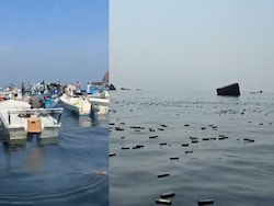 Video: Iranian Fishermen Race To Grab iPhones, Perfume From Sunken Cargo Ship
