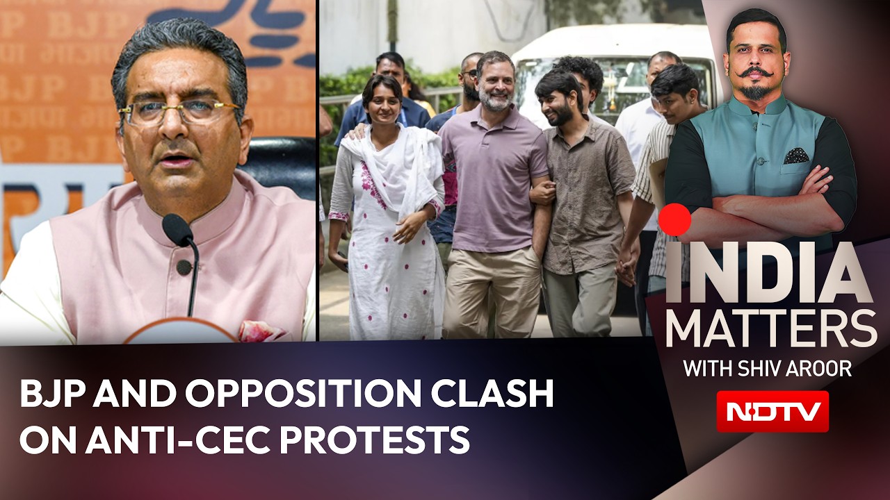 Regime Change Or Democratic Dissent? BJP And Opposition Clash On Anti-CEC Protests