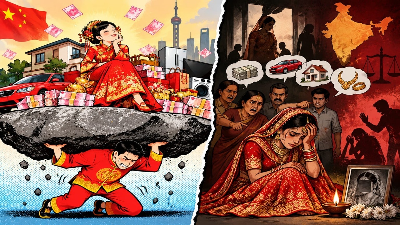 शादी के लिए दहेज का दबाव; चीन में लड़के परेशान, भारत में लड़कियां बन रहीं शिकार, महंगाई की मार