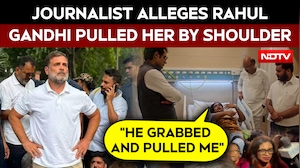 Journalist Richa Parashar Accuses Rahul Gandhi Of Pushing Her. Lies, Says Congress