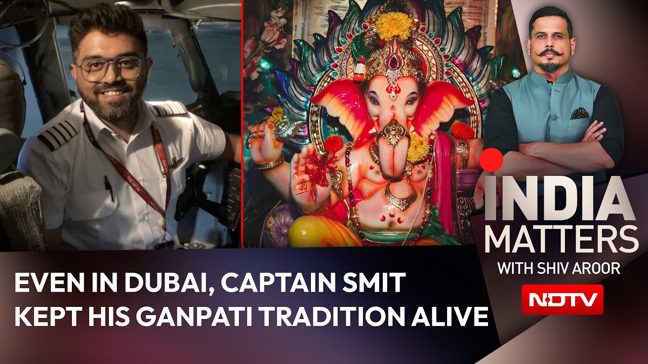 Even In Dubai, Captain Smit Machchhar Kept His Ganpati Tradition Alive