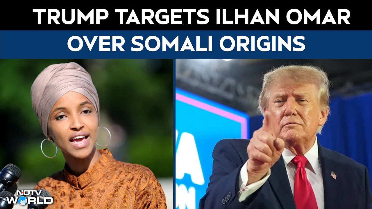 Donald Trump Targets Ilhan Omar At Iowa Rally, Says Somali-Origin Congresswoman Should Resign