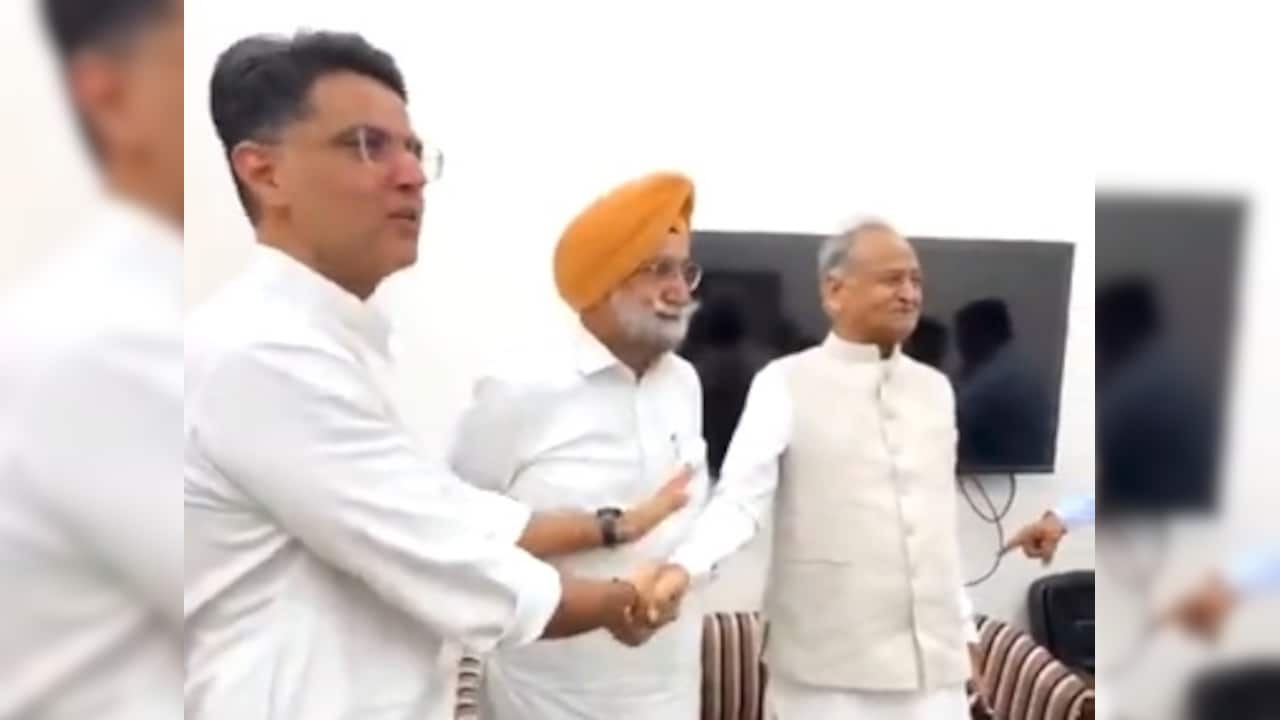 Who Is In-Charge? Sachin Pilot, Ashok Gehlot Banter At Congress Meet Ahead Of Panchayat Polls