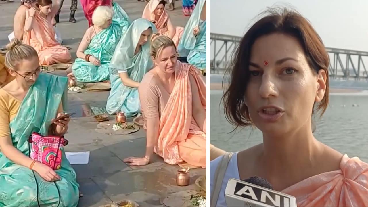 यूक्रेन से बिहार के गया पहुंची महिला, बोली- भारत का शुक्रिया, पूर्वजों के लिए प्रार्थना का मौका मिला