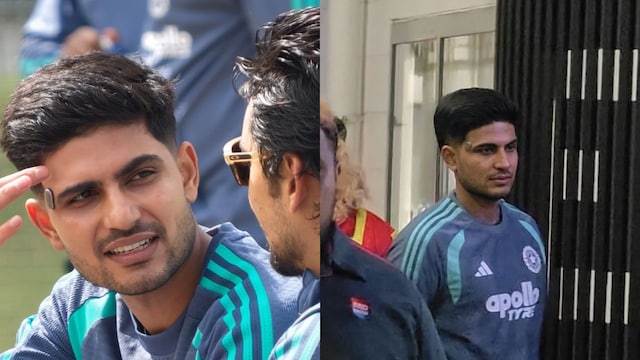 Gill was testing the Temple device while preparing for India's upcoming ODI series against New Zealand