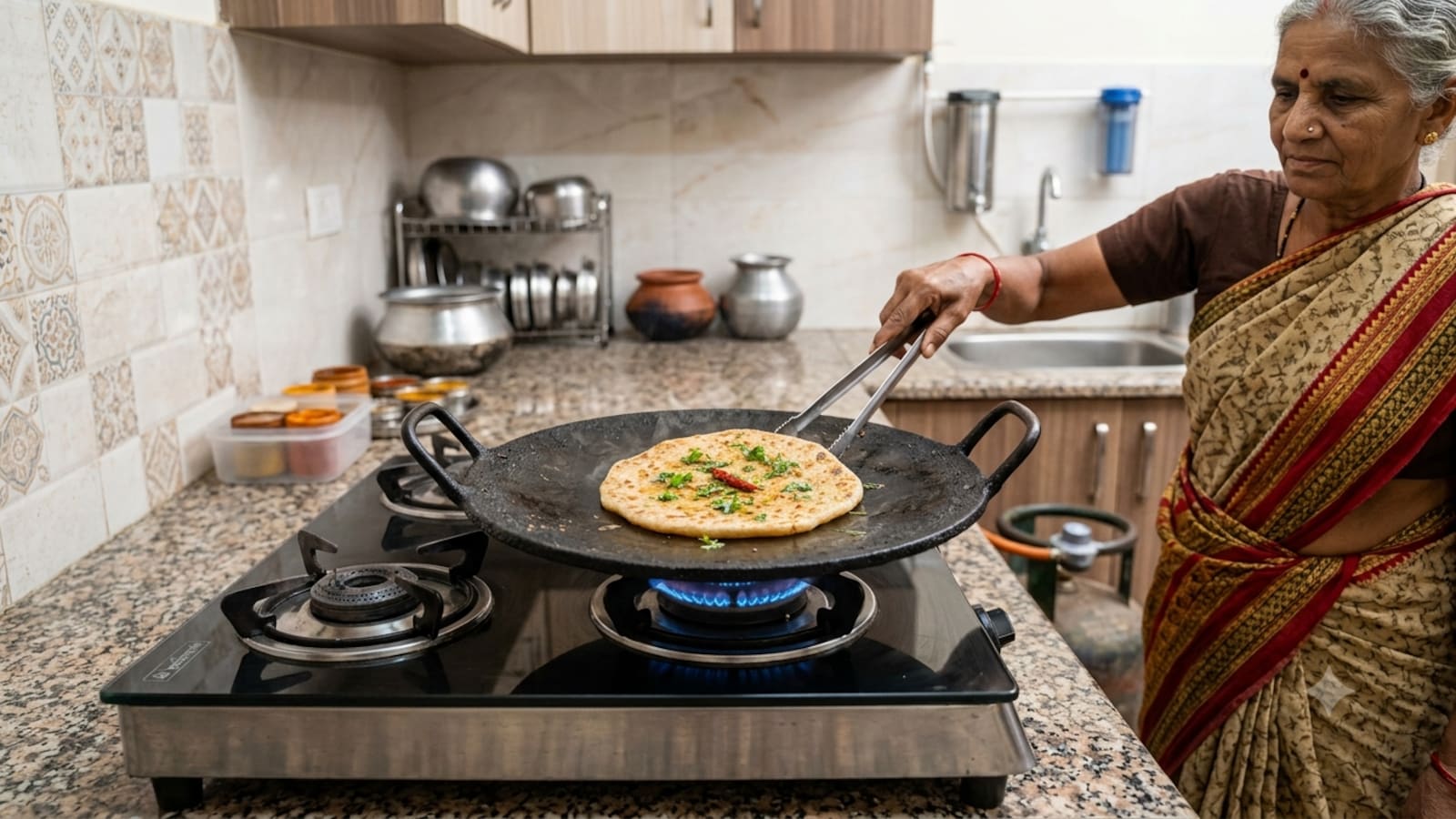 Is Your Iron Tawa Turning Black? Try This Easy Cleaning Hack